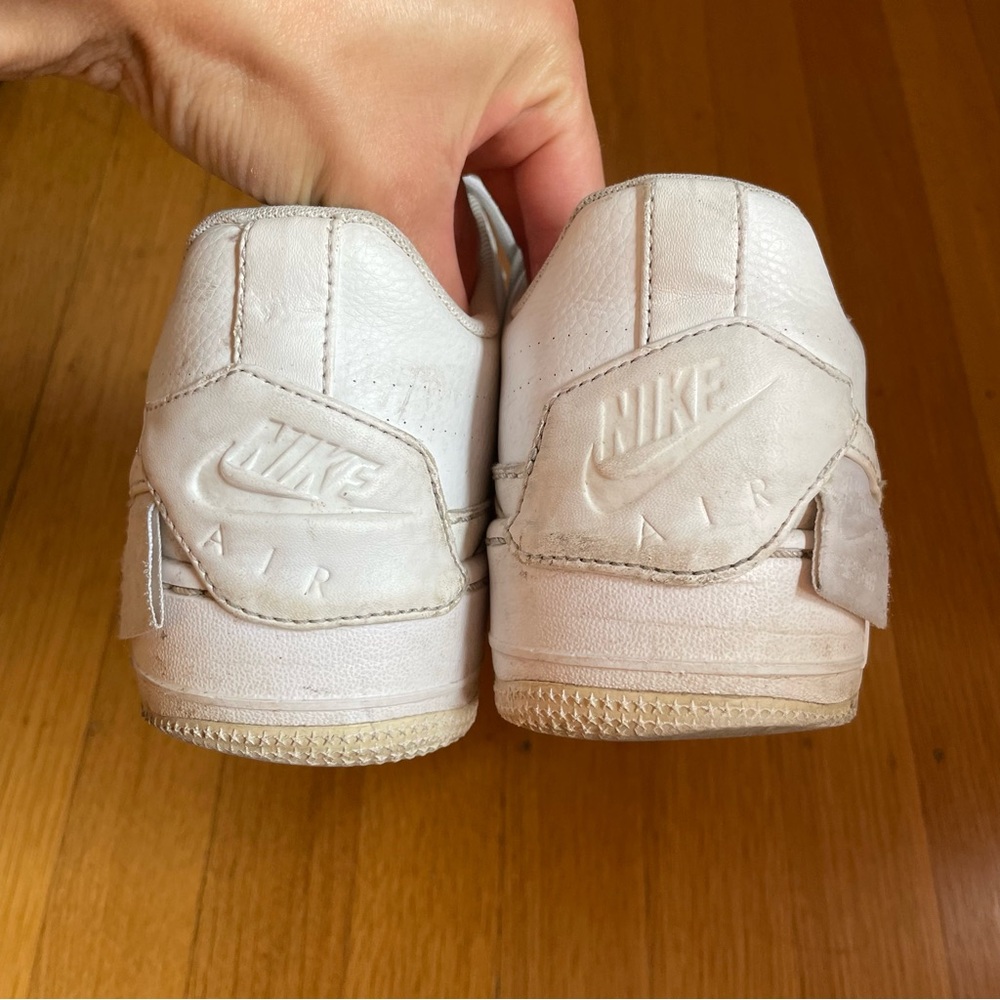 nike air force 1 jester xx triple white sneakers